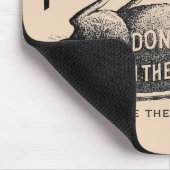 "Rough on Rats Advertisement" Mousepad (Ecke)