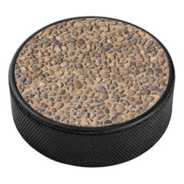 Rough Pebble Stones Foto Eishockey Puck