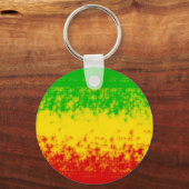 Rough Rasta Design Schlüsselanhänger (Vorderseite)