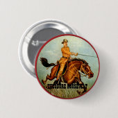 Rough Rider - Knopf Button (Vorne & Hinten)