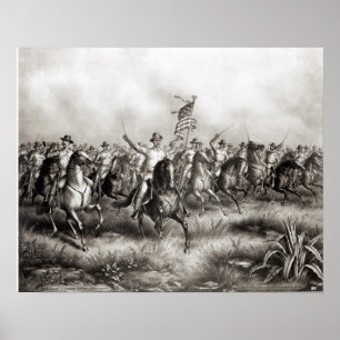 Rough Riders: Oberst Theodore Roosevelt Poster