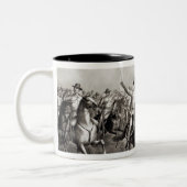 Rough Riders: Oberst Theodore Roosevelt Zweifarbige Tasse (Links)