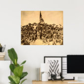 Rough Riders Poster (Heimbüro)