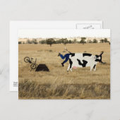 Rough Riding Postkarte (Vorne/Hinten)