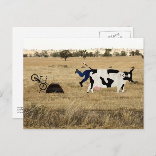 Rough Riding Postkarte (Vorne/Hinten)