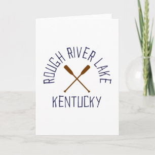 Rough River Lake Kentucky Outdoor Vintage  Karte