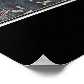 Rough River Lake Kentucky Satellite Poster Karte (Ecke)