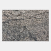 Rough Rock Surface Geschenkpapier Set (Vorderseite 2)