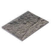 Rough Rocky Oberfläche Notizblock (Linke Seite)