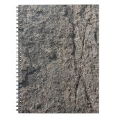 Rough Rocky Oberfläche Notizblock (Vorderseite)