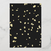 Rough Rope Wedding Folieneinladung (Rückseite)