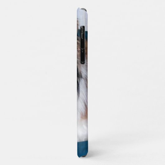 Rough Sable Collie Case-Mate iPhone Hülle (Hinten/Links)