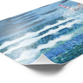 Rough Sea Fotodruck (Ecke)