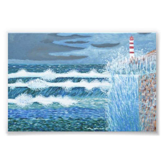 Rough Sea Fotodruck (Vorne)