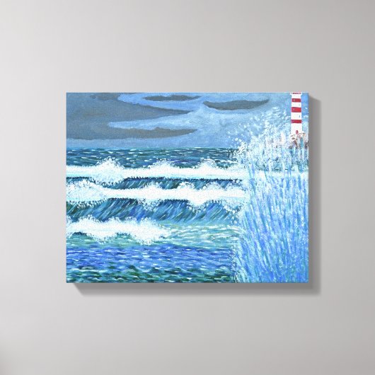 Rough Sea Leinwand (Vorderseite)