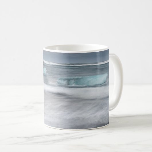 Rough Seascape mit Eis Kaffeetasse (VorderseiteRechts)