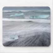 Rough Seascape mit Eis Mousepad (Vorne)