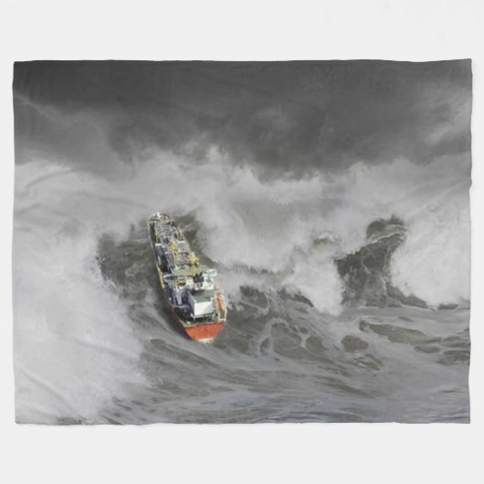 ROUGH SEE FLEECEDECKE (Vorderseite (Horizontal))