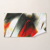 Rough silbernes rock over brennen ember, intensitä badhandtuch set (Handtuch)