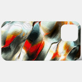 Rough silbernes rock over brennen ember, intensitä Case-Mate iPhone hülle (Rückseite (Horizontal))