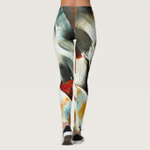 Rough silbernes rock over brennen ember, intensitä leggings (Rückseite)