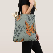 Rough Sketched Grass Ethnic Design Tasche (Von Nahem)