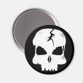 Rough Skull Captain Jacks Magnet (Vorderseite/Rückseite)
