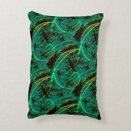 Rough texture dark green cyan with brown craters dekokissen