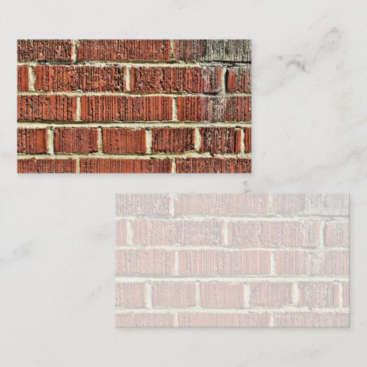 Rough Textured Chalky Bridge Visitenkarte (Vorne/Hinten)