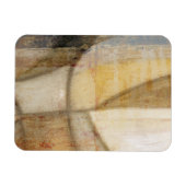 Rough Textured Earth Tone Painting Magnet (Horizontal)