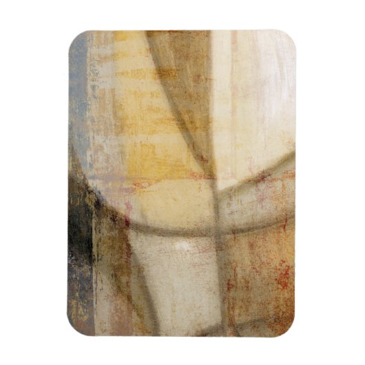 Rough Textured Earth Tone Painting Magnet (Vertikal)