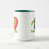 Rough Tri Collie Saint Patricks Tasse (Zentrum)