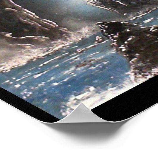 Rough Waters Poster (Ecke)