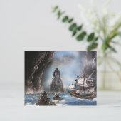 Rough Waters Postkarte (Stehend Vorderseite)