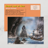 Rough Waters Postkarte (Vorne/Hinten)