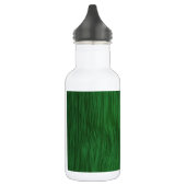 Rough Wood Grain Background - Green Edelstahlflasche (Links)