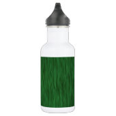 Rough Wood Grain Background - Green Edelstahlflasche (Rechts)