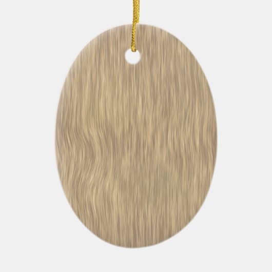 Rough Wood Grain Background - Green Keramik Ornament (Vorne)