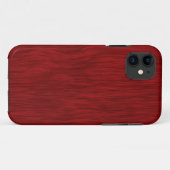 Rough Wood Grain Background - Rot Case-Mate iPhone Hülle (Rückseite (Horizontal))