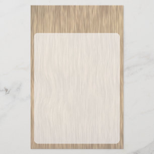 Rough Wood Grain Hintergrund in verblassener Farbe Briefpapier