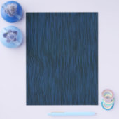 Rough Wood Grain Look Hintergrund Deep Blue Flyer (Einzeln)