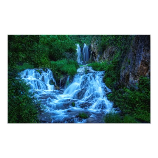 Roughlock Falls Spearfish Canyon Fotodruck (Vorne)
