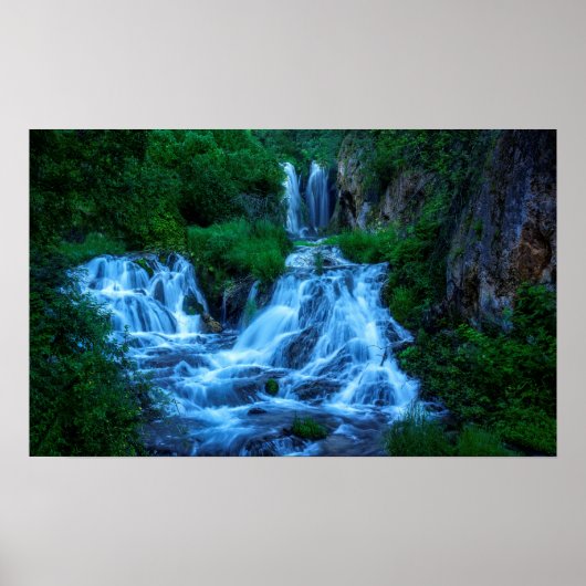 Roughlock Falls Spearfish Canyon Poster (Vorne)