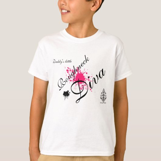 ROUGHNECK DIVA (Spritzer) T-Shirt (Vorderseite)