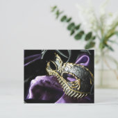 Rougues Face Postkarte (Stehend Vorderseite)