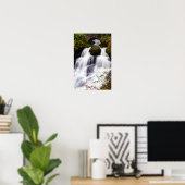 Rouken Glen waterfall, Glasgow, Schottland Poster (Heimbüro)