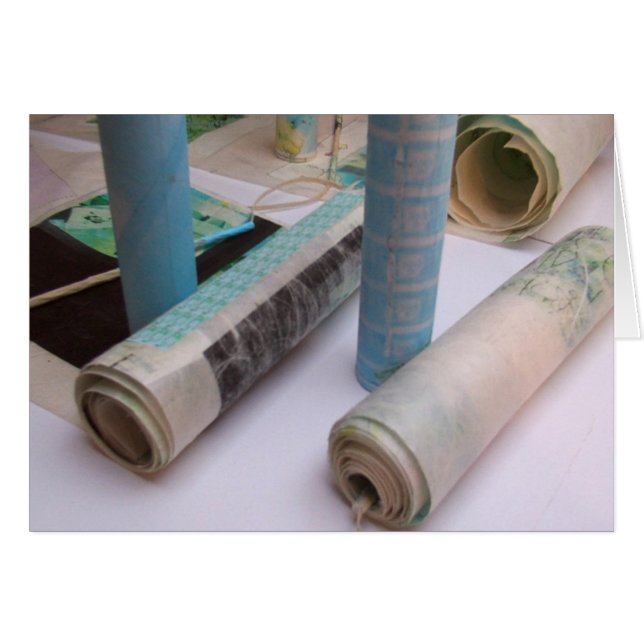 Rouleaux de printemps Spring Rollkarte (Vorderseite (Horizontal))