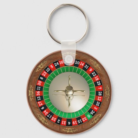 Roulette Basiskette Schlüsselanhänger (Vorderseite)