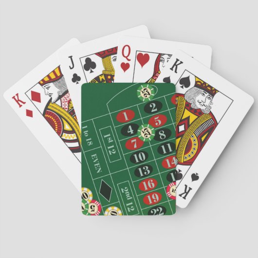 Roulette Custom Playing Cards Spielkarten (Rückseite)