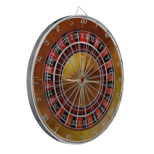 Roulette Dartscheibe (Vorderseite Links)